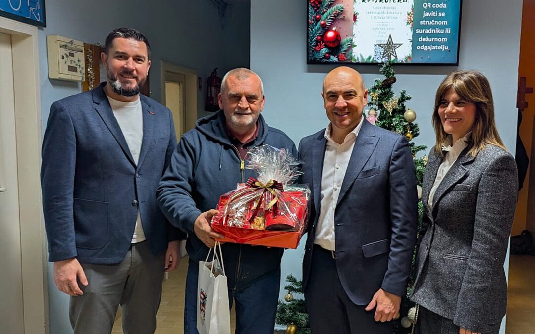 ŽUPAN u posjetu Domu