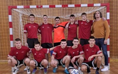 NOGOMETAŠI na školskom prvenstvu